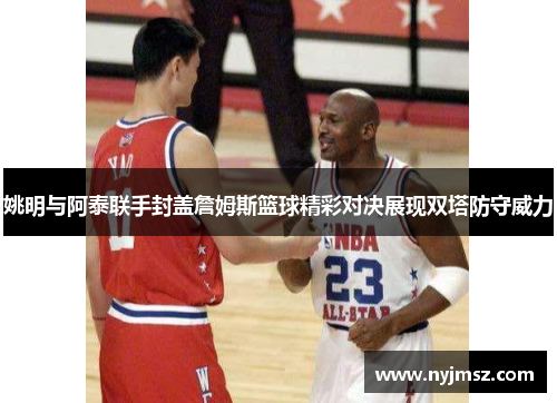 姚明与阿泰联手封盖詹姆斯篮球精彩对决展现双塔防守威力